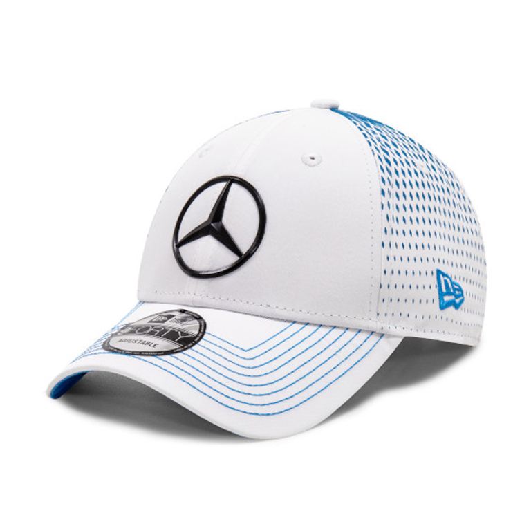 Gorras New Era 9forty Blancos - Mercedes-Benz Formula E Nyck de Vries 82076TARH